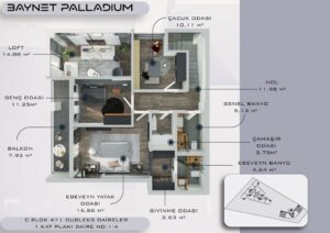 C BLOK BAHÇE DUBLEKS KÖŞE ÜST KAT PLANLARI-min
